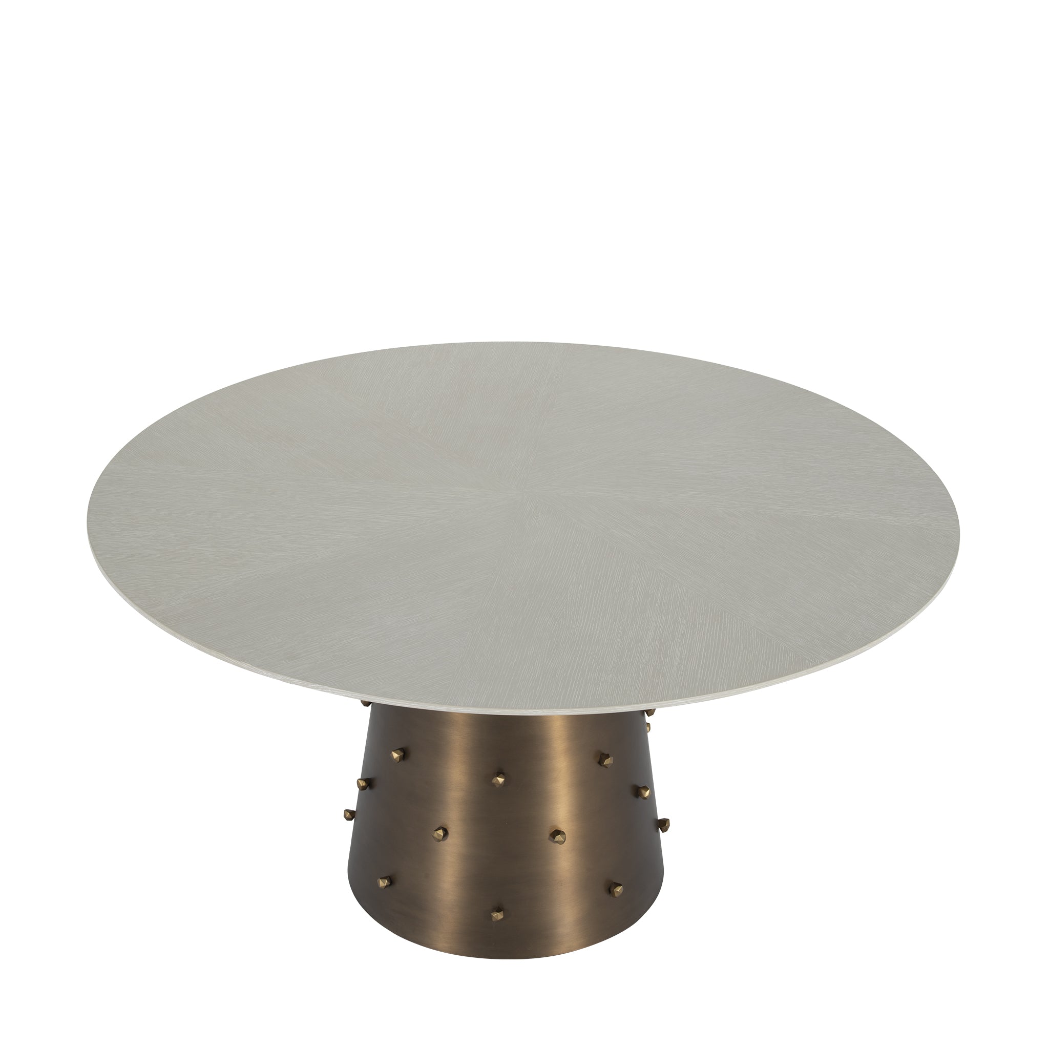 that's living roche brass grande round dining table dining tables 