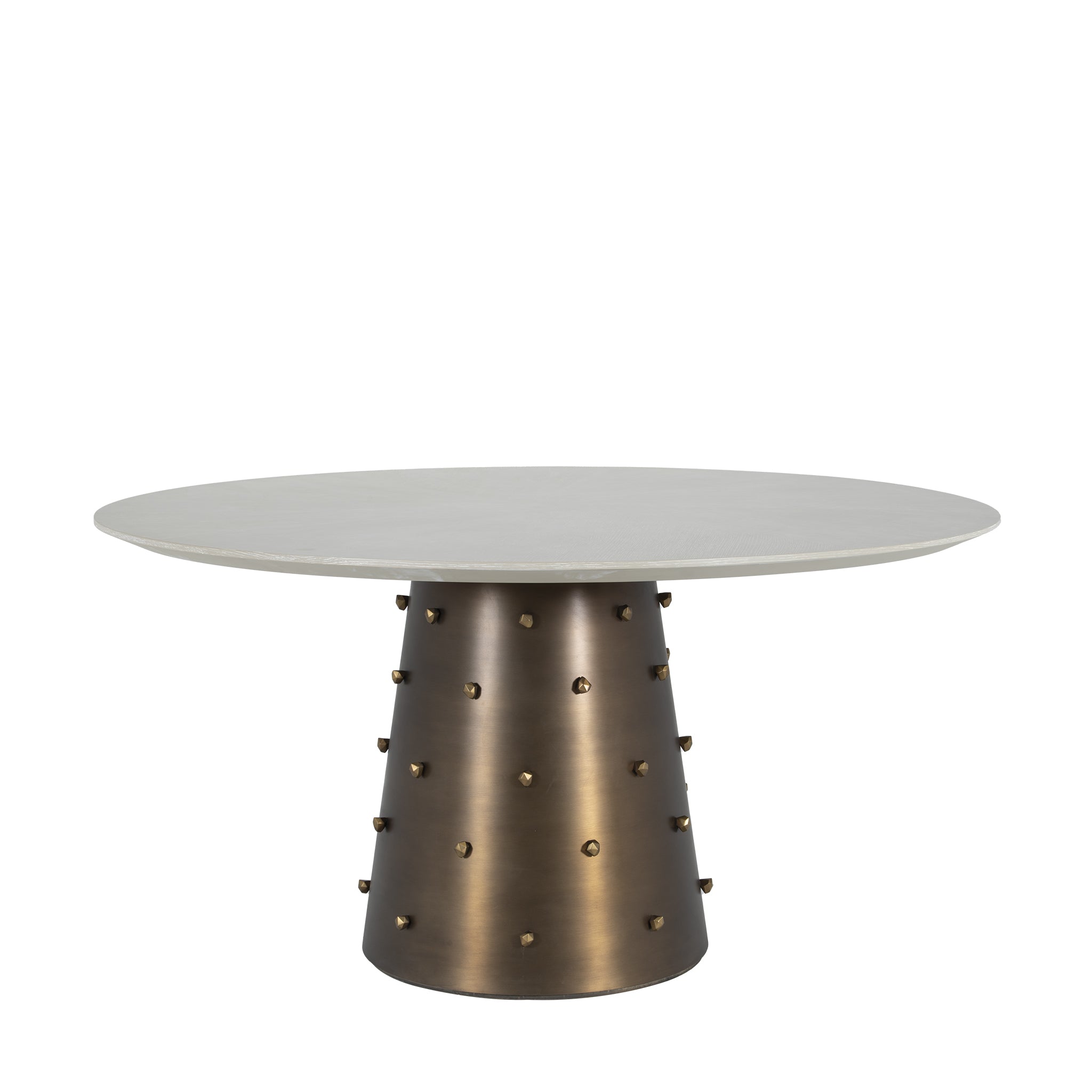 that's living roche brass grande round dining table dining tables 