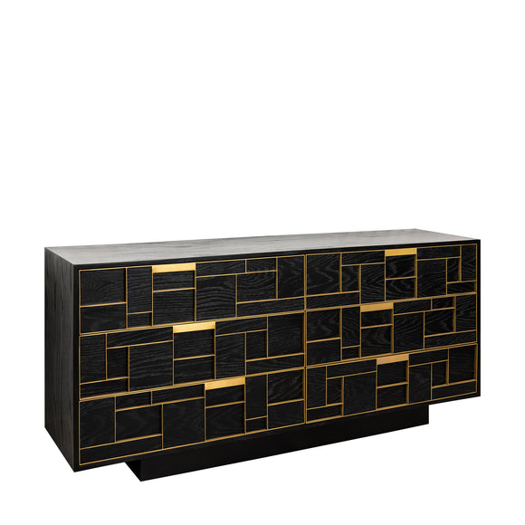 that's living alto noir charcoal 6-drawer chest chests