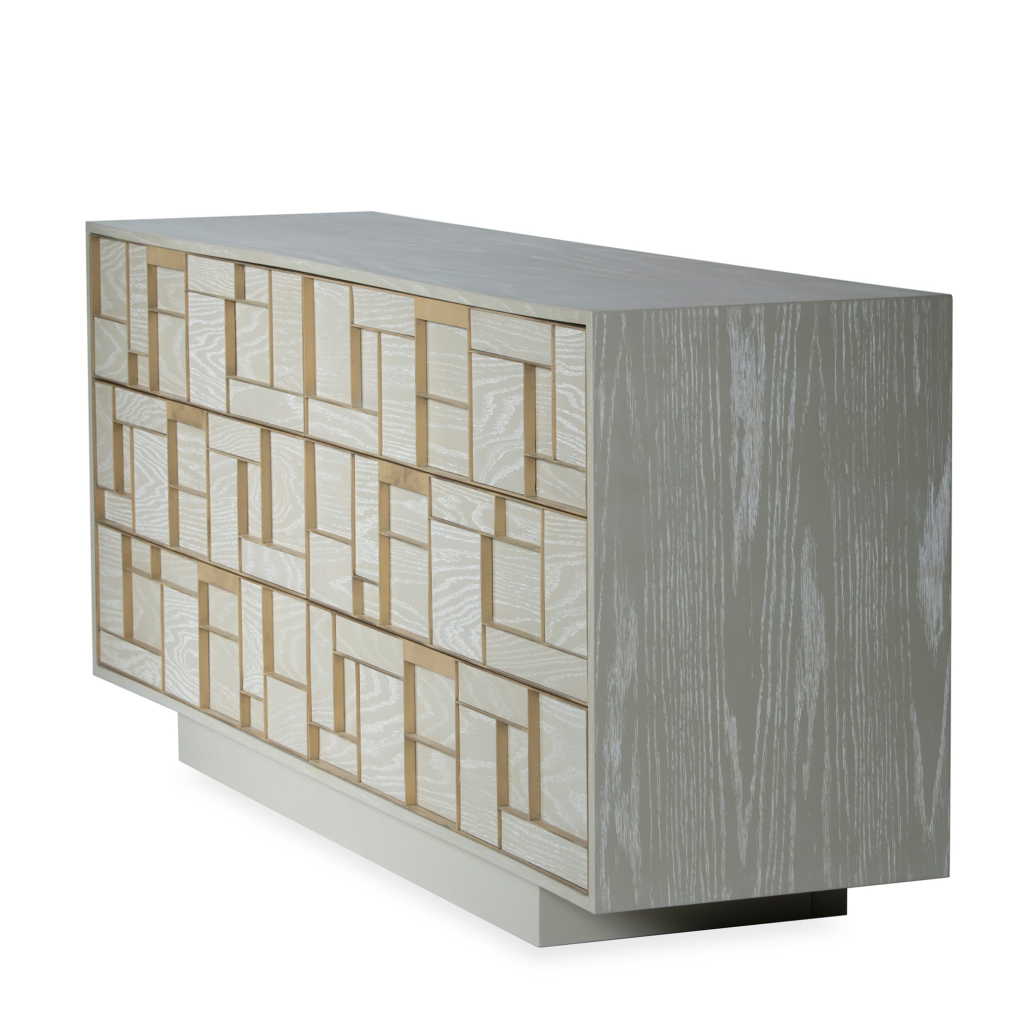 that's living alto grigio beige 6-drawer chest chests