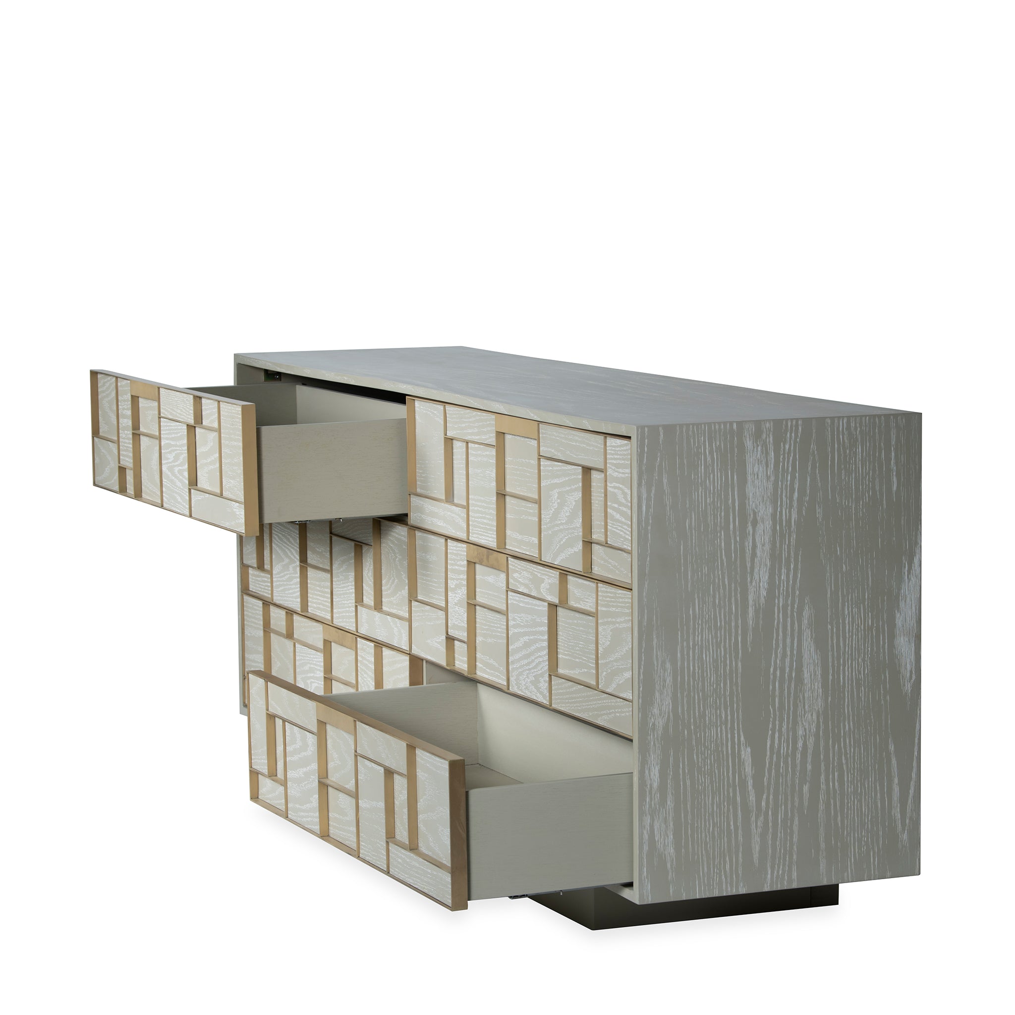 that's living alto grigio beige 6-drawer chest chests