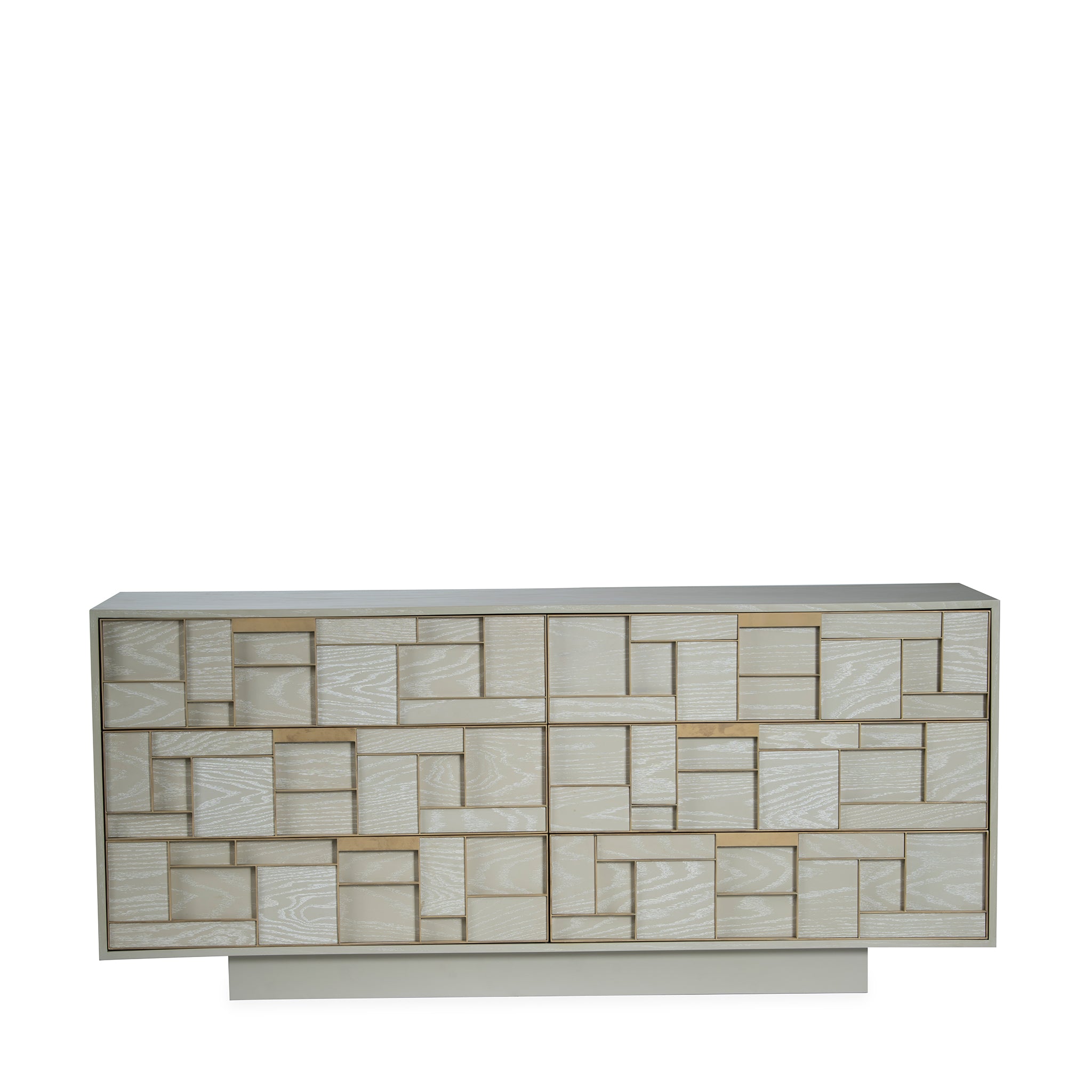 that's living alto grigio beige 6-drawer chest chests