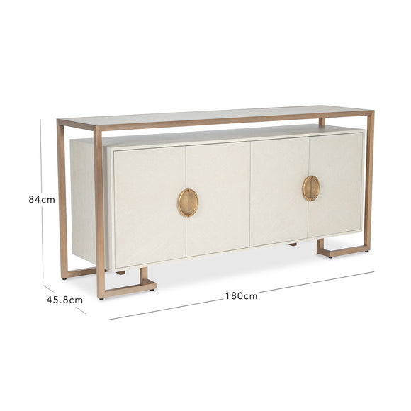 that's living elsa grey buffet sideboards & buffets