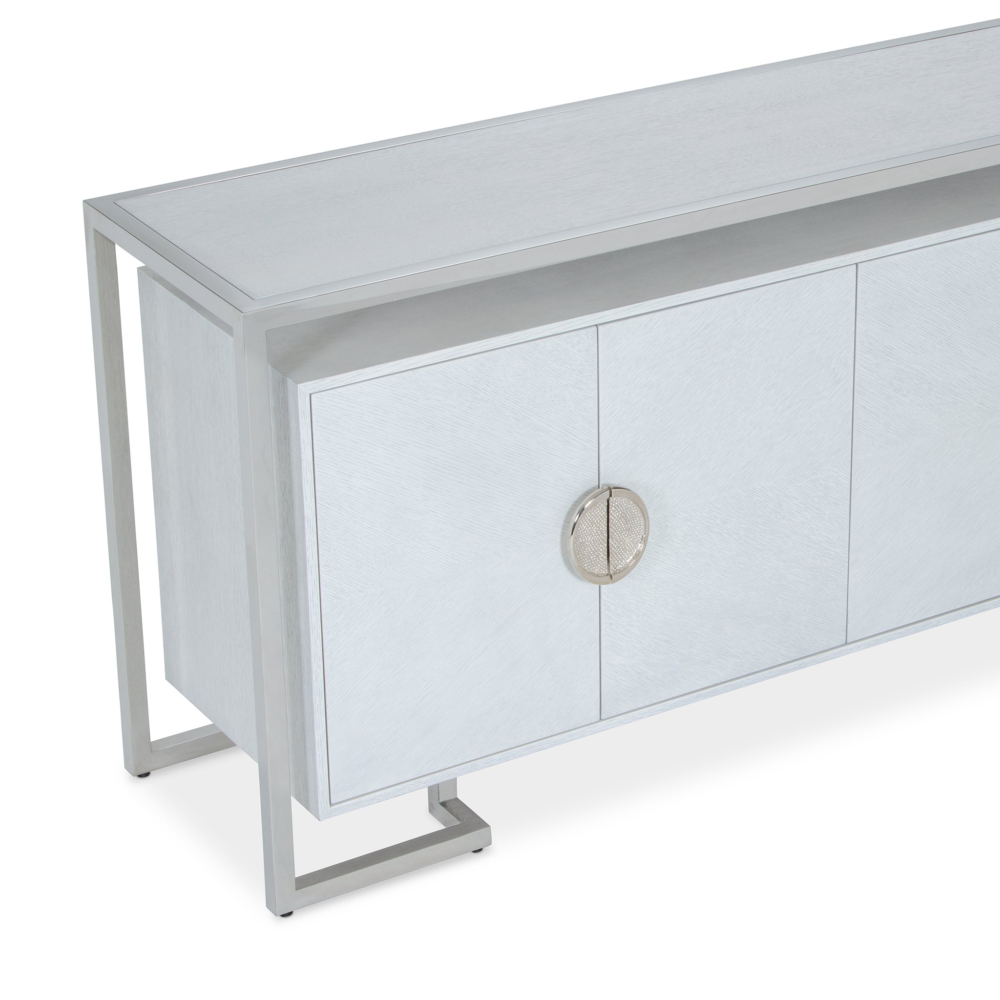 that's living elsa silver white buffet sideboards & buffets