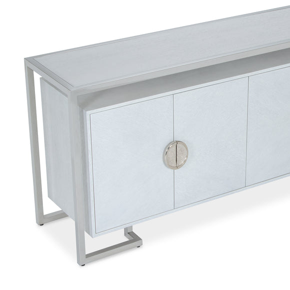 that's living elsa silver white buffet sideboards & buffets