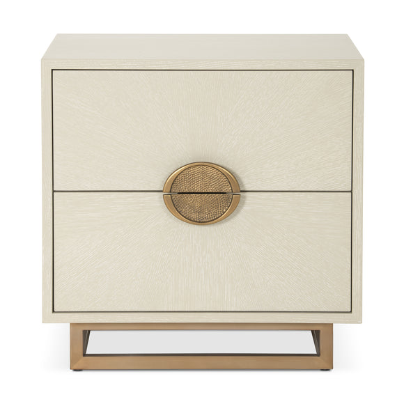 that's living sunburst petite light grey nightstand nightstands