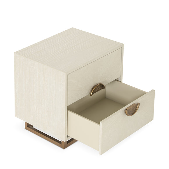 that's living sunburst petite light grey nightstand nightstands