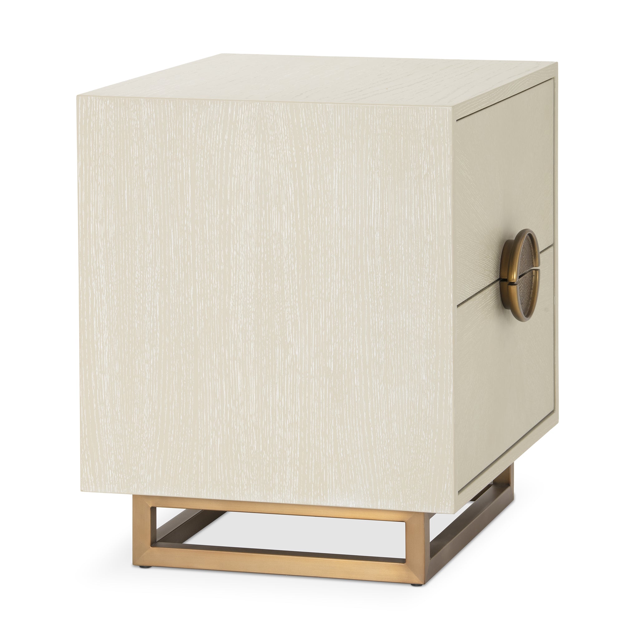 that's living sunburst petite light grey nightstand nightstands 