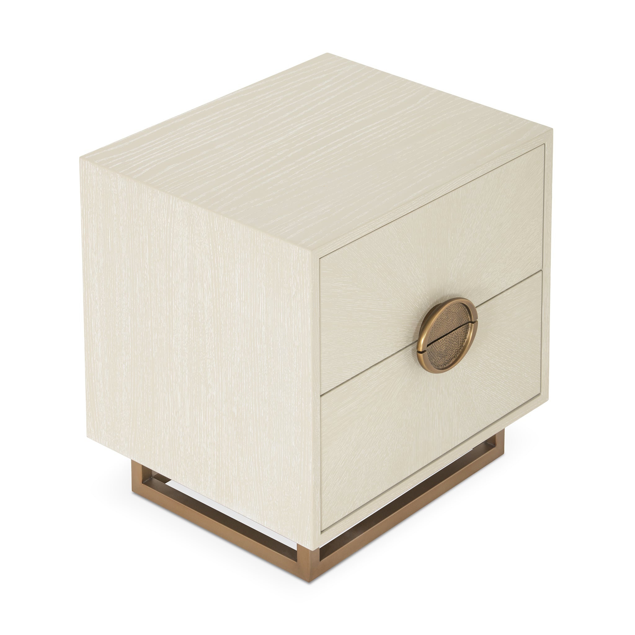that's living sunburst petite light grey nightstand nightstands