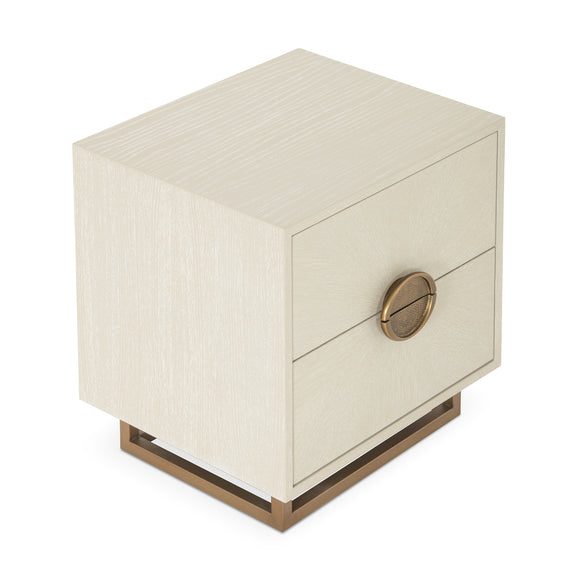 that's living sunburst petite light grey nightstand nightstands