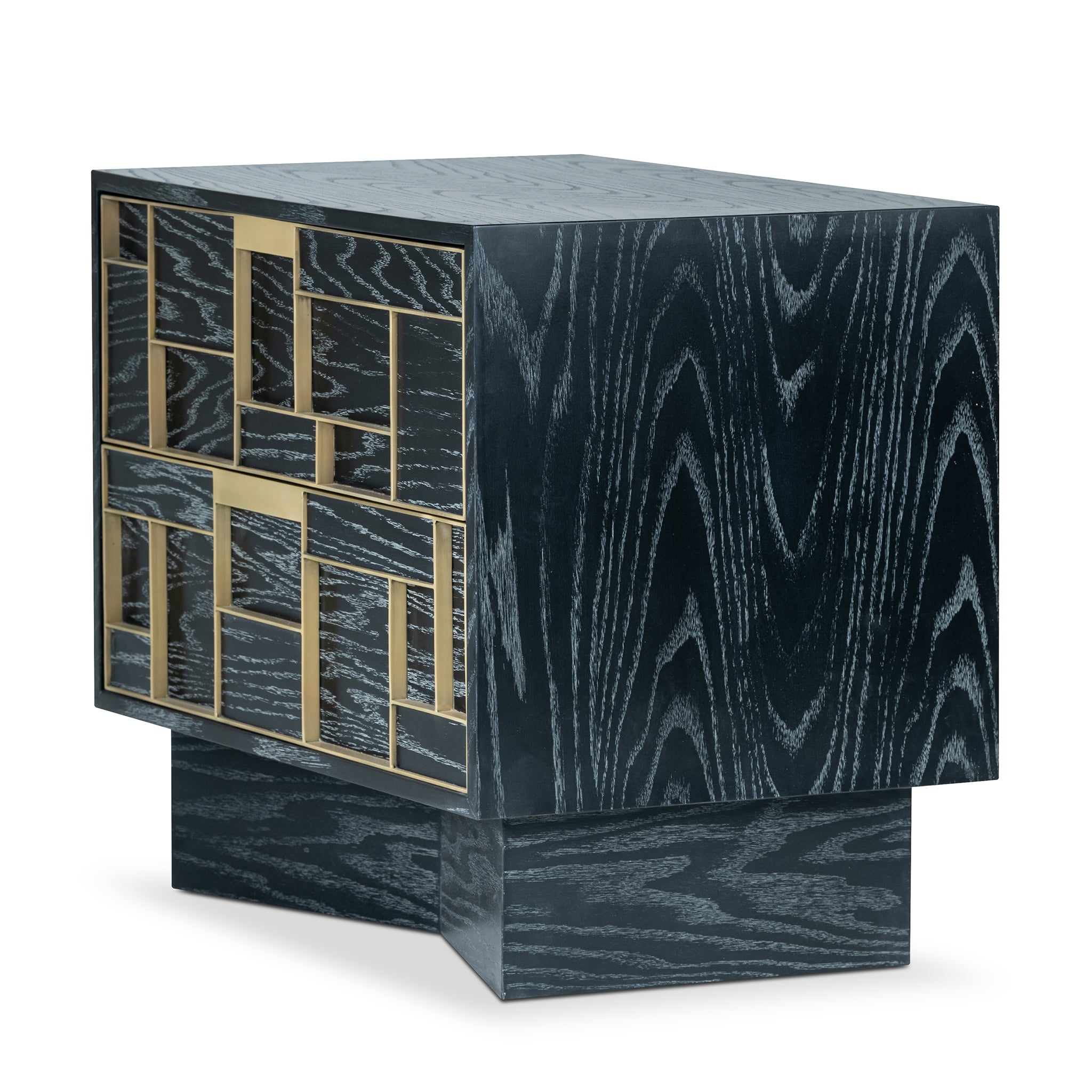 that's living alto noir charcoal nightstand nightstands