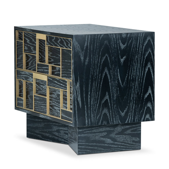 that's living alto noir charcoal nightstand nightstands