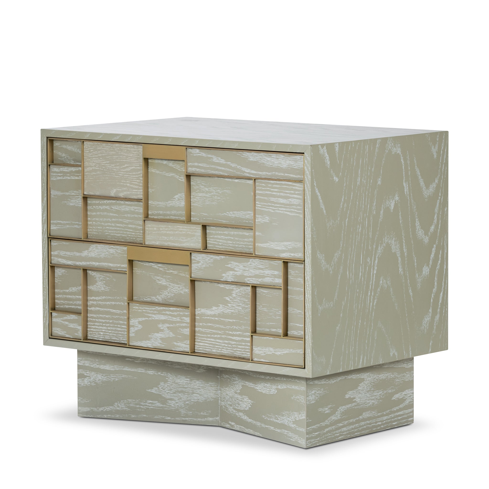 that's living alto grigio beige nightstand nightstands