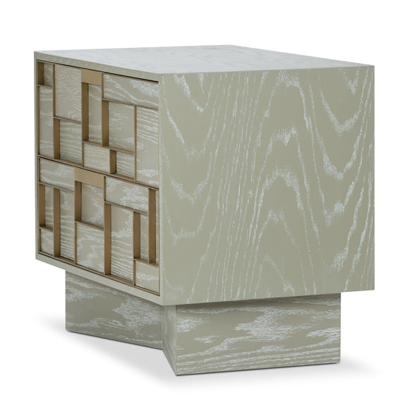that's living alto grigio beige nightstand nightstands