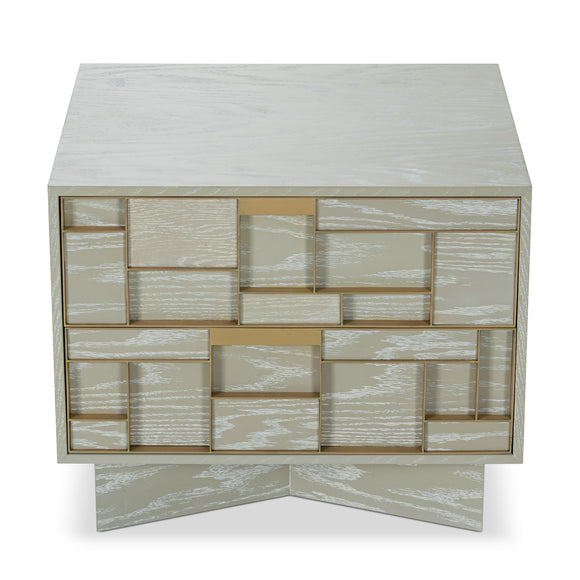that's living alto grigio beige nightstand nightstands