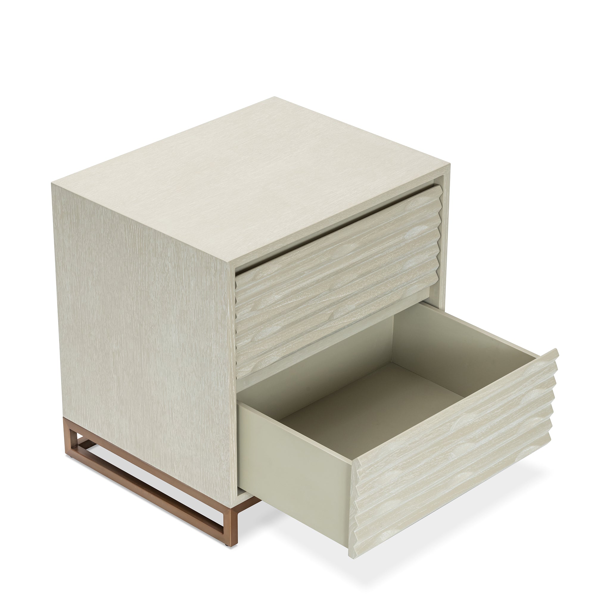 that's living insculpt light grey nightstand nightstands