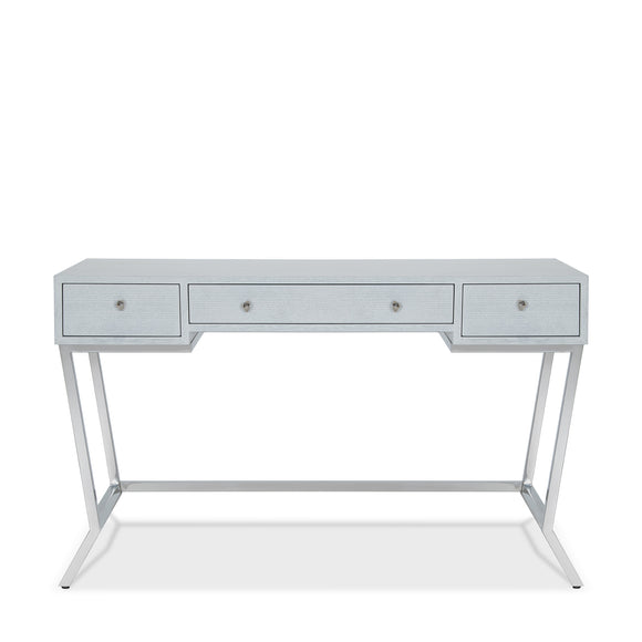 that's living sunburst silver white study desk desks