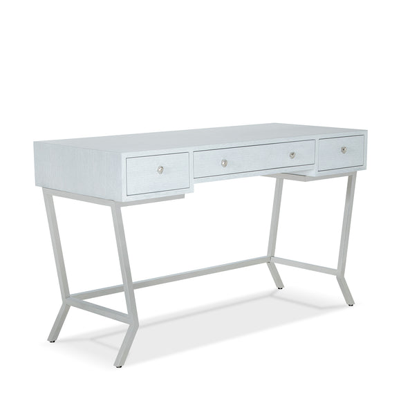 that's living sunburst silver white study desk desks