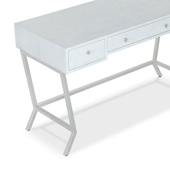 that's living sunburst silver white study desk desks