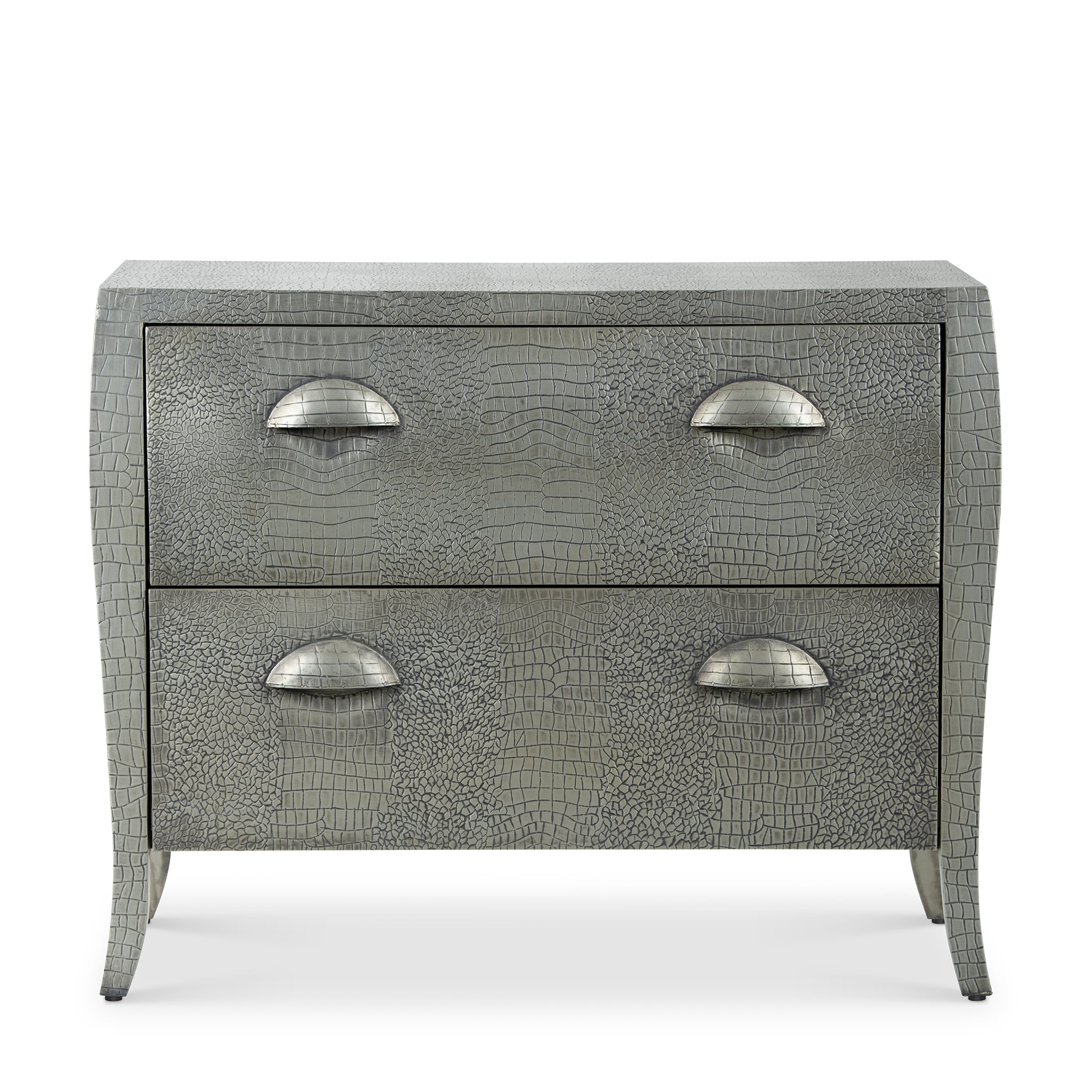 that's living dreamer white metal 2-drawer chest chests