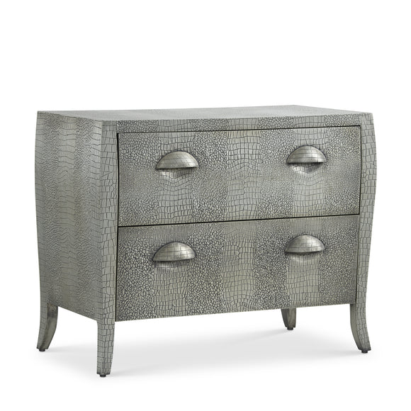 that's living dreamer white metal 2-drawer chest chests