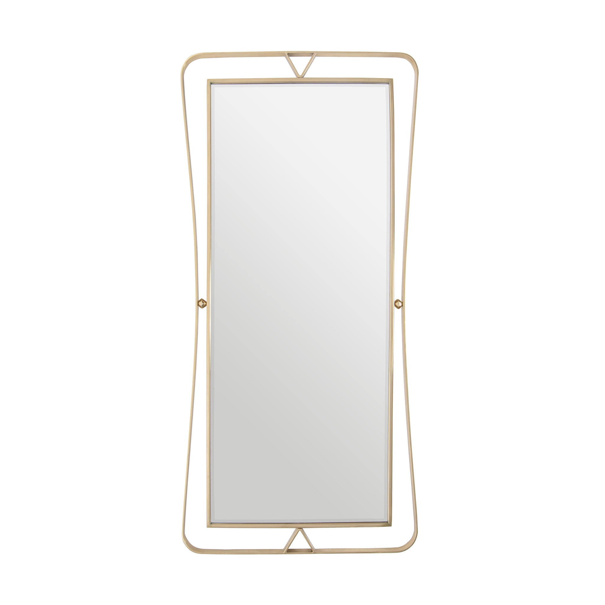 that's living sunburst brass rectangle mirror mirrors