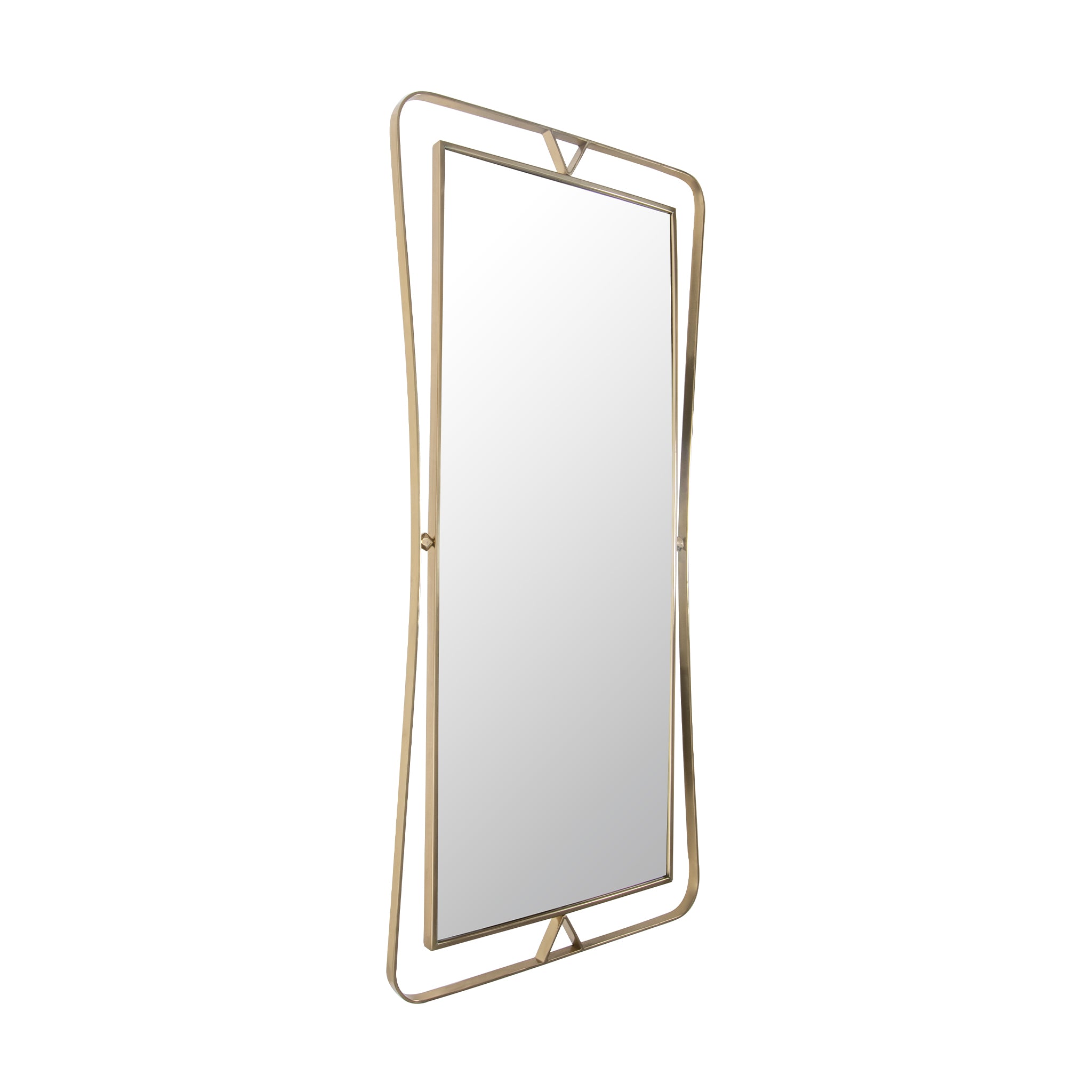 that's living sunburst brass rectangle mirror mirrors