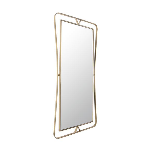 that's living sunburst brass rectangle mirror mirrors