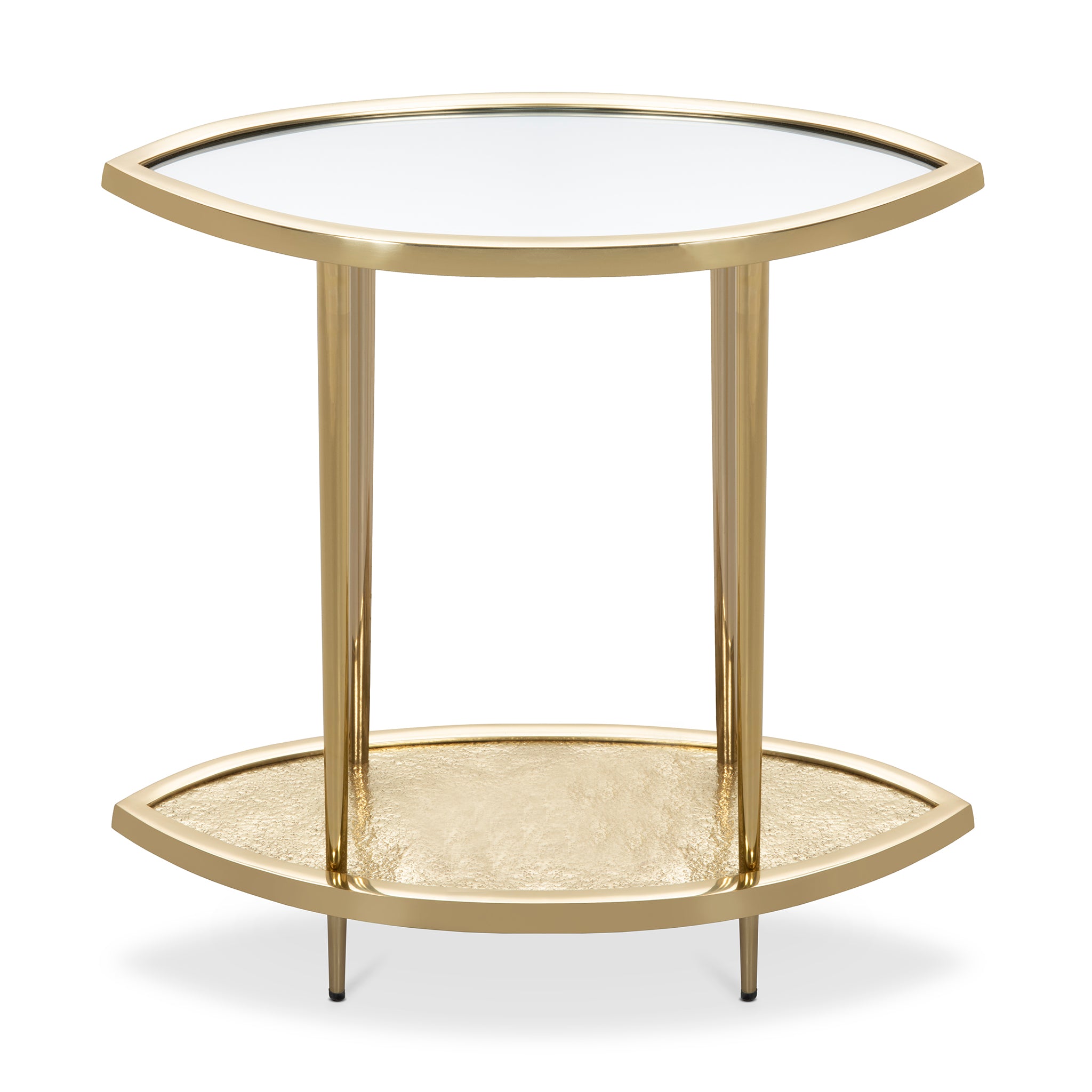 that's living leaf brass end table end tables