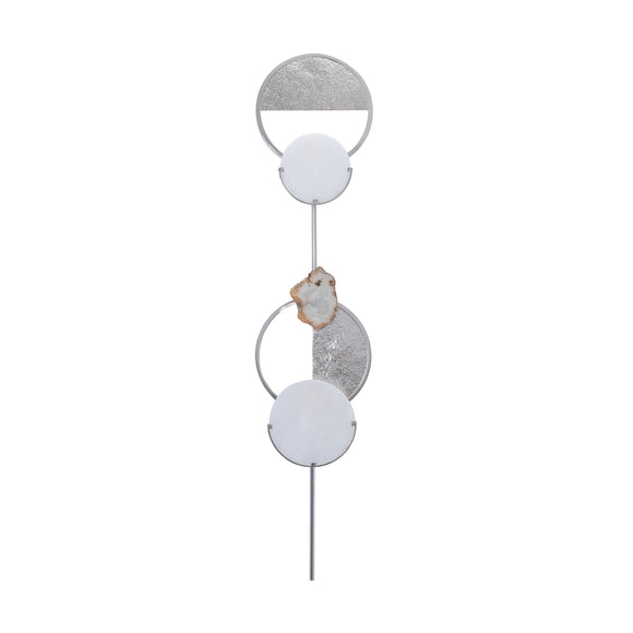 that's living circlet wall sconce
(nickel) wall sconce