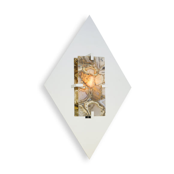 that's living retro wall sconce - large nickel wall sconce