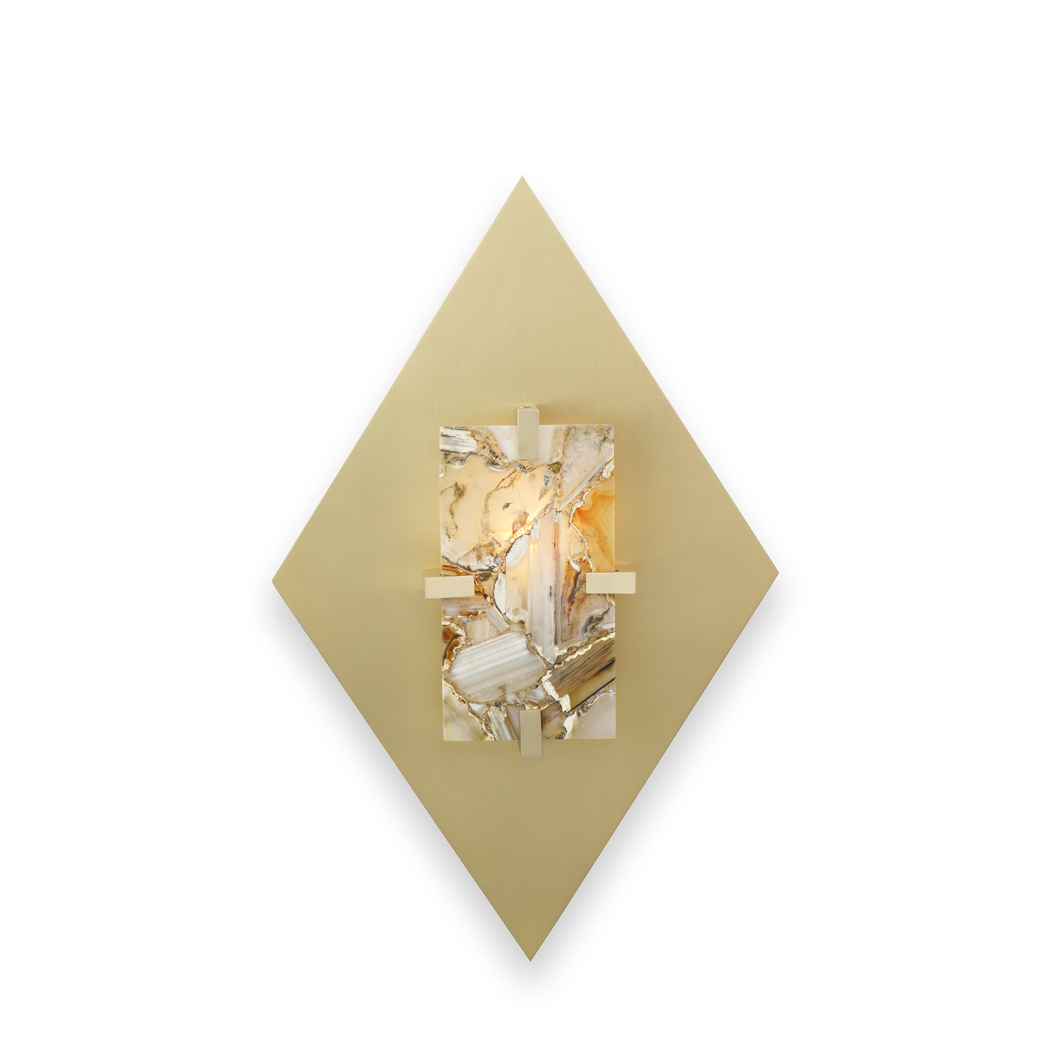 that's living retro wall sconce - small brass wall sconce