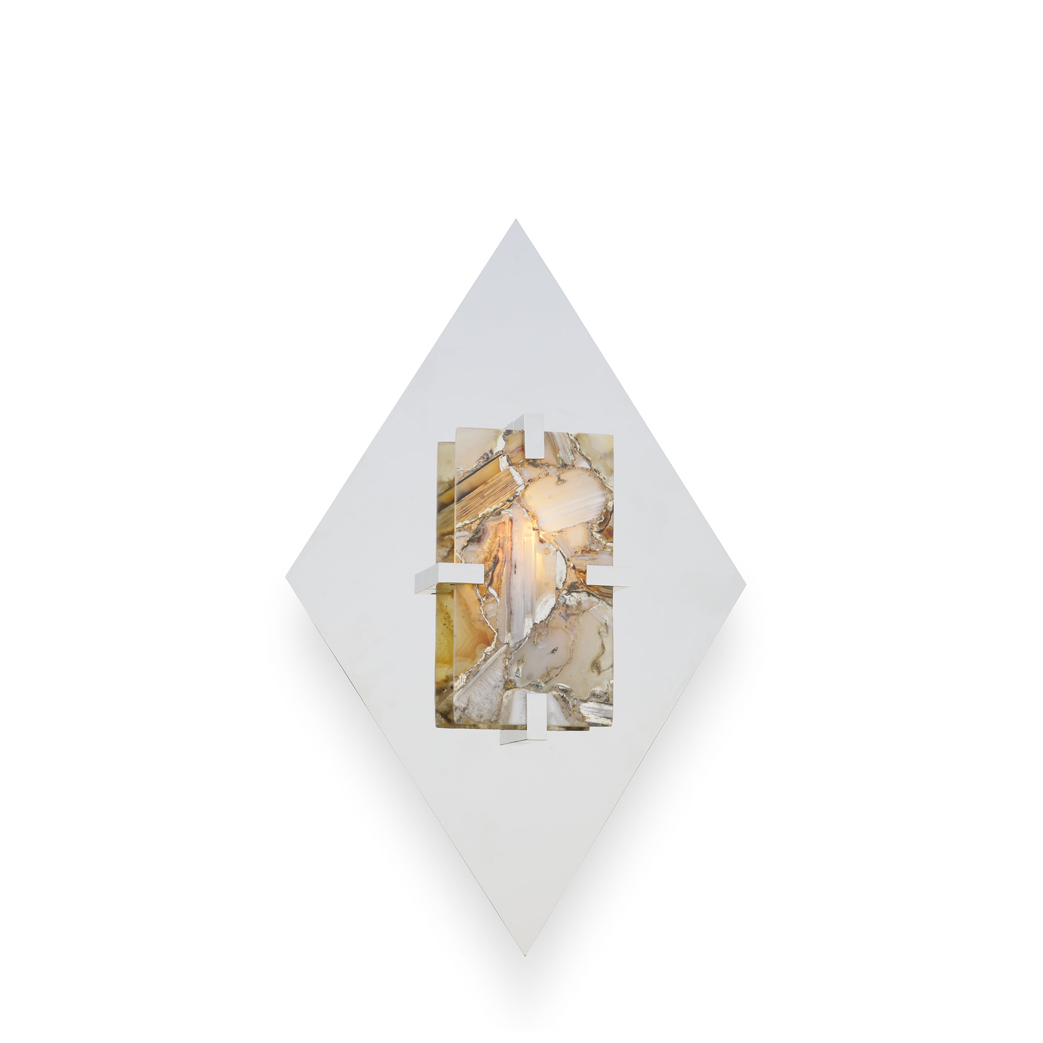 that's living retro wall sconce - small nickel wall sconce