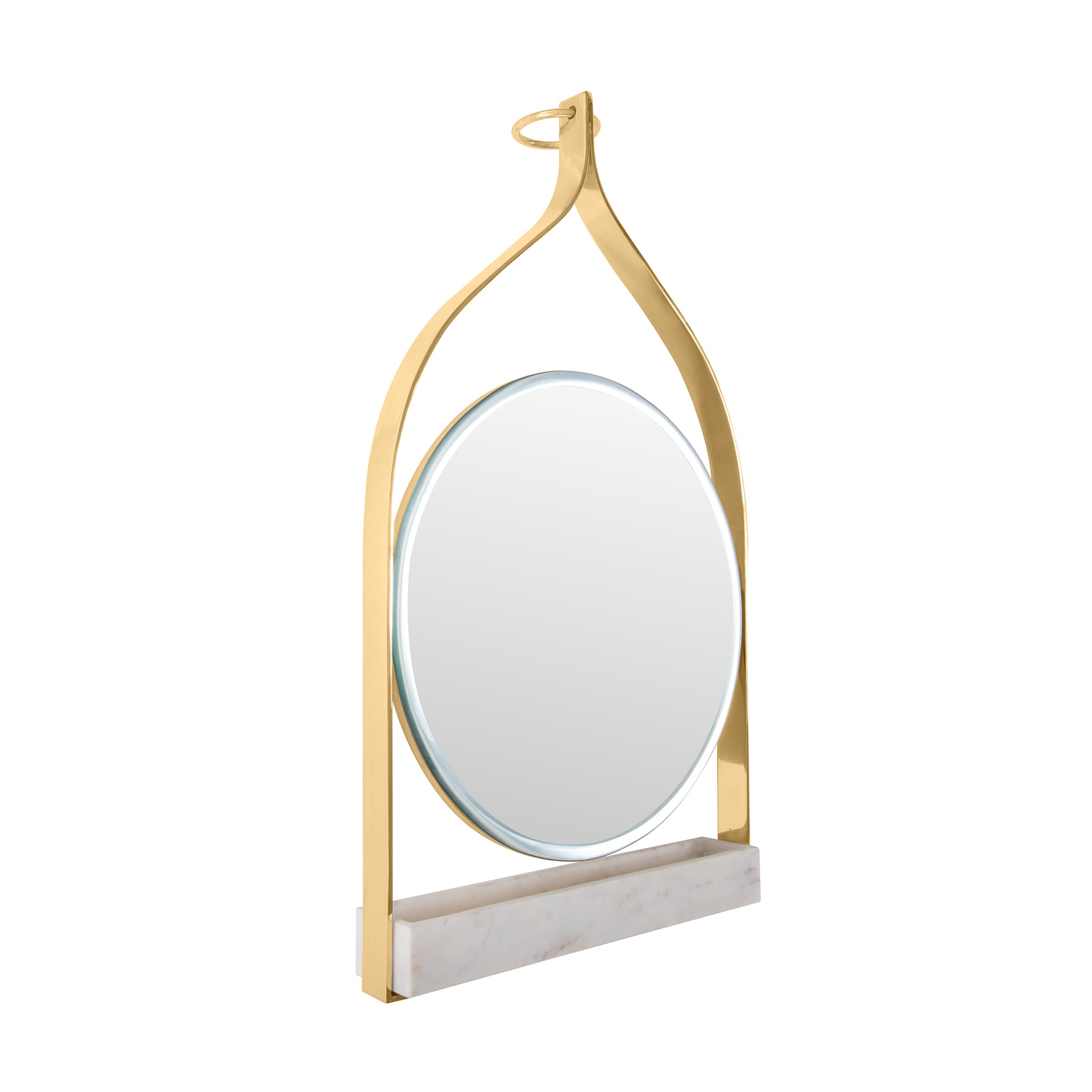 that's living mahal hanging mirror
brass mirrors