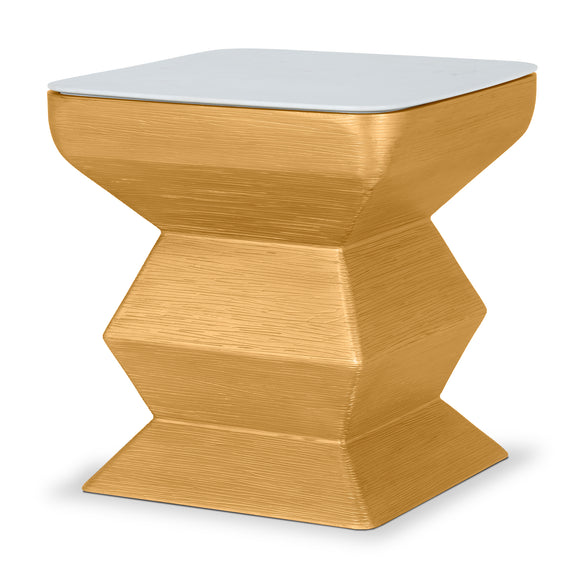 that's living flow gold tall coffee table coffee tables
