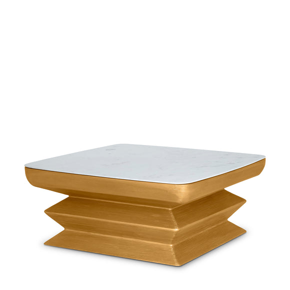 that's living flow gold low coffee table coffee tables 