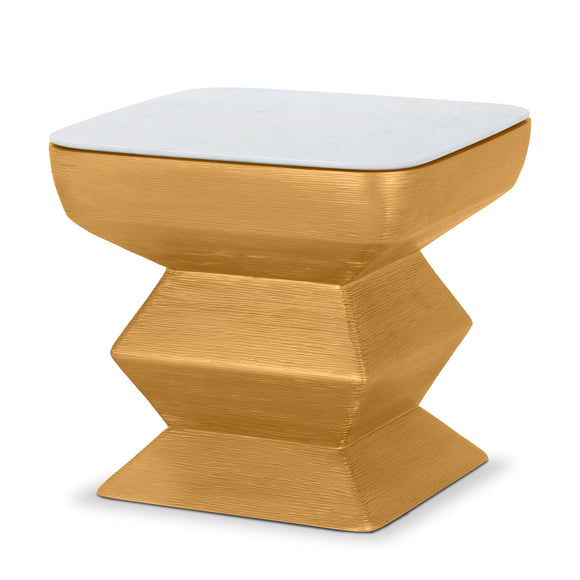 that's living flow coffee table b brass gold coffee tables