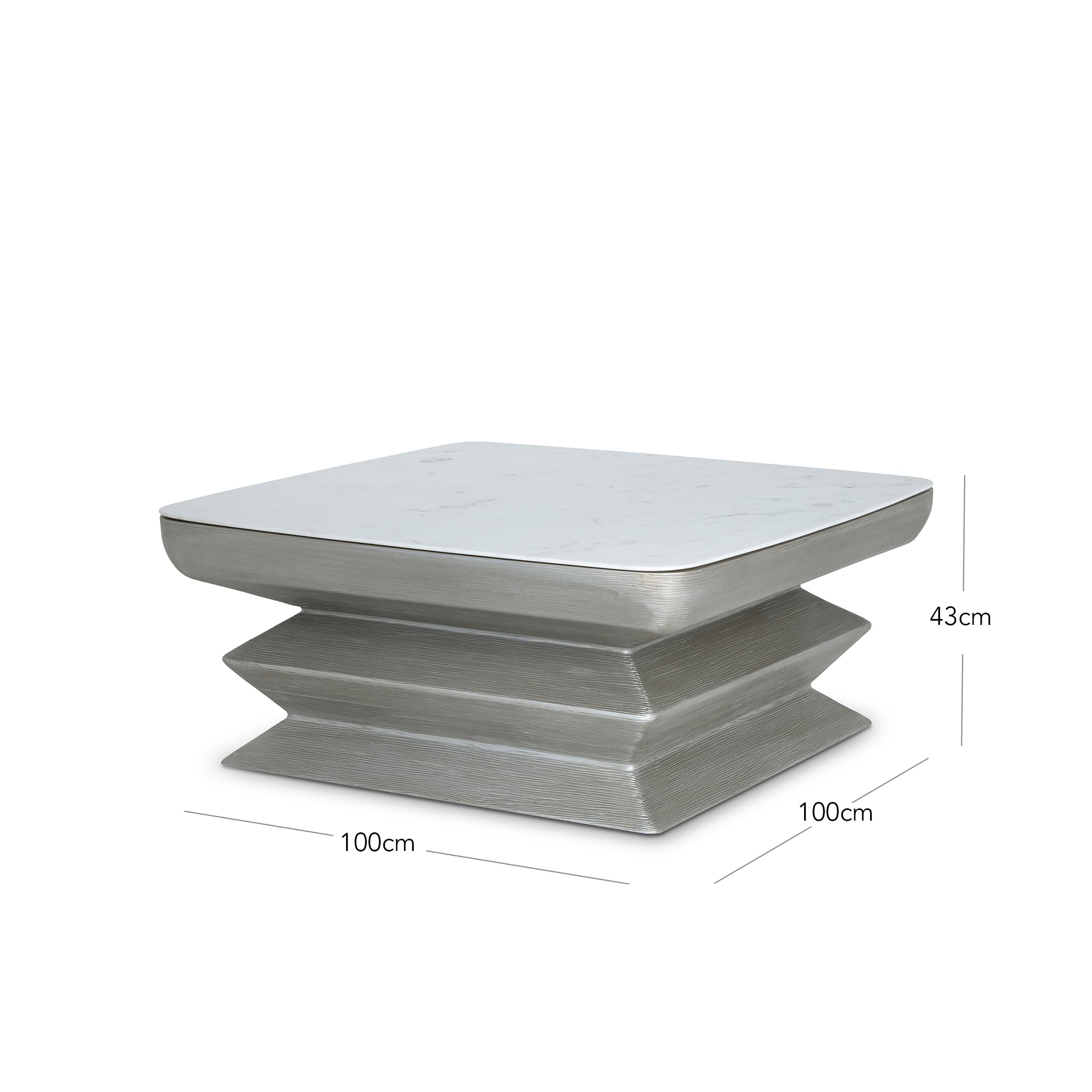 that's living flow coffee table a silver coffee tables