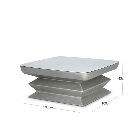 that's living flow coffee table a silver coffee tables