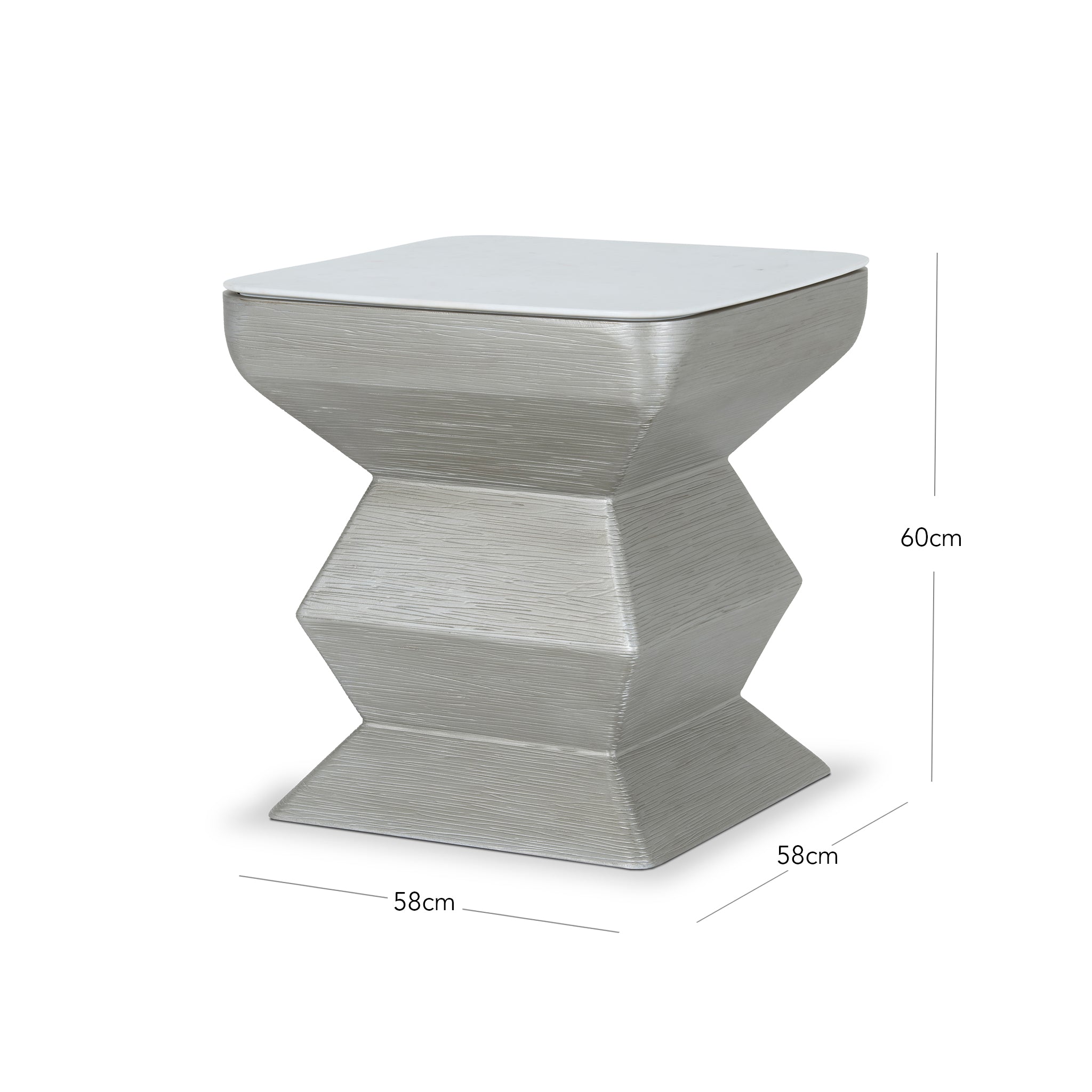 that's living flow silver tall coffee table coffee tables