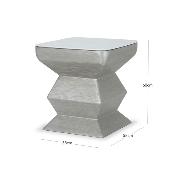 that's living flow silver tall coffee table coffee tables 