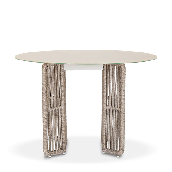that's living outdoor iris round table outdoor dining tables