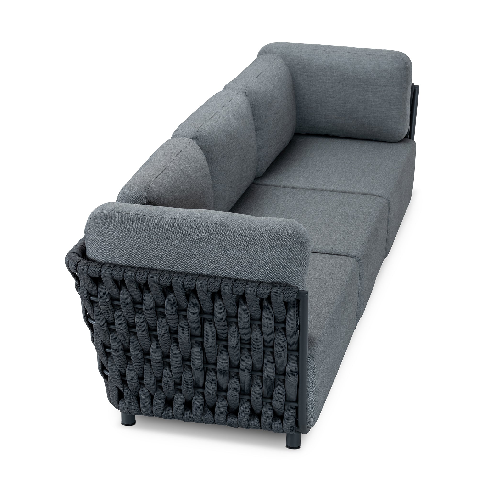 that's living outdoor hug - large 3-seat sofa outdoor sofas & sectionals
