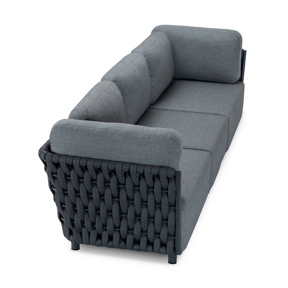 that's living outdoor hug - large 3-seat sofa outdoor sofas & sectionals