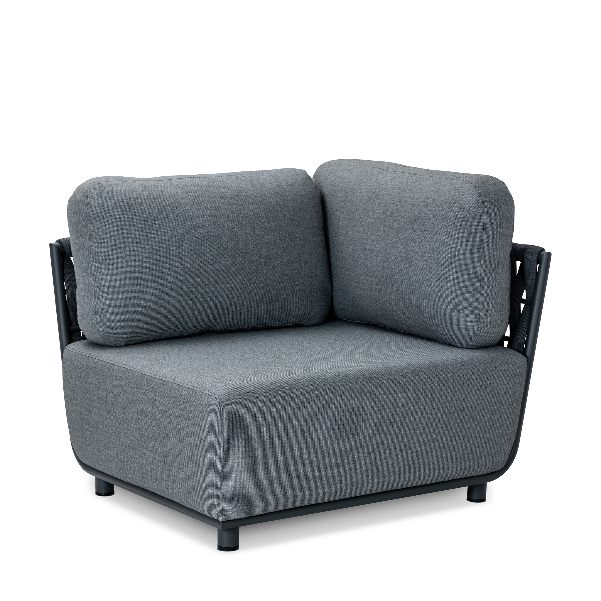 that's living outdoor hug - large 3-seat sofa outdoor sofas & sectionals