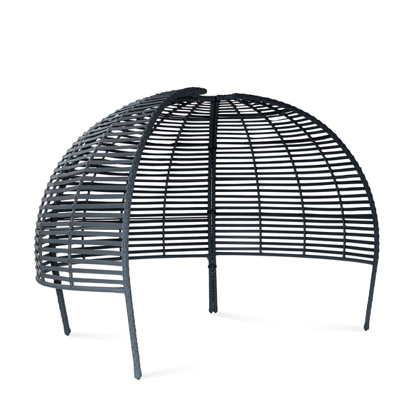that's living outdoor hug round canopy sofa outdoor sofas & sectionals
