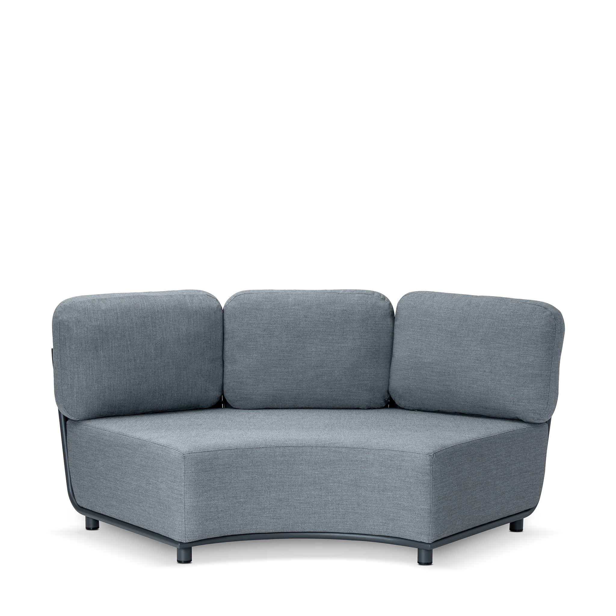 that's living outdoor hug round sofa outdoor sofas & sectionals
