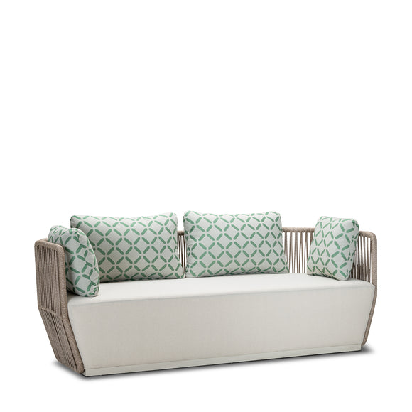 that's living outdoor iris three-seater sofa outdoor sofas & sectionals