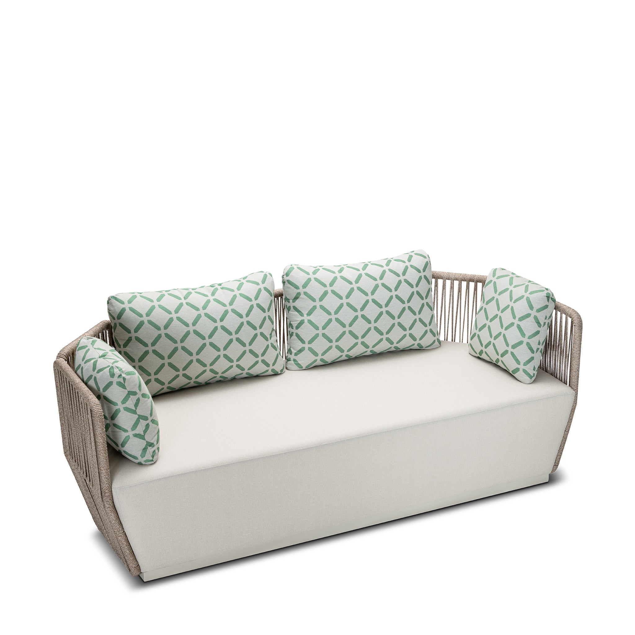 that's living outdoor iris three-seater sofa outdoor sofas & sectionals