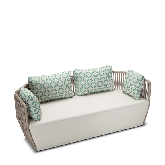 that's living outdoor iris three-seater sofa outdoor sofas & sectionals